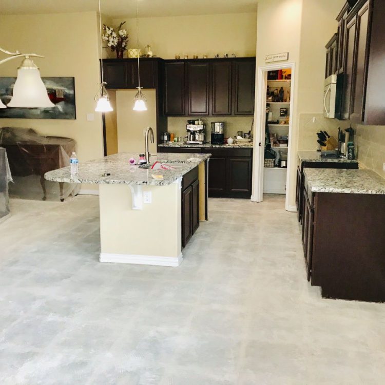 Buda dustless floor removal sample 2