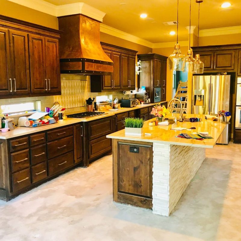 Cedar Park dustless tile removal sample 1