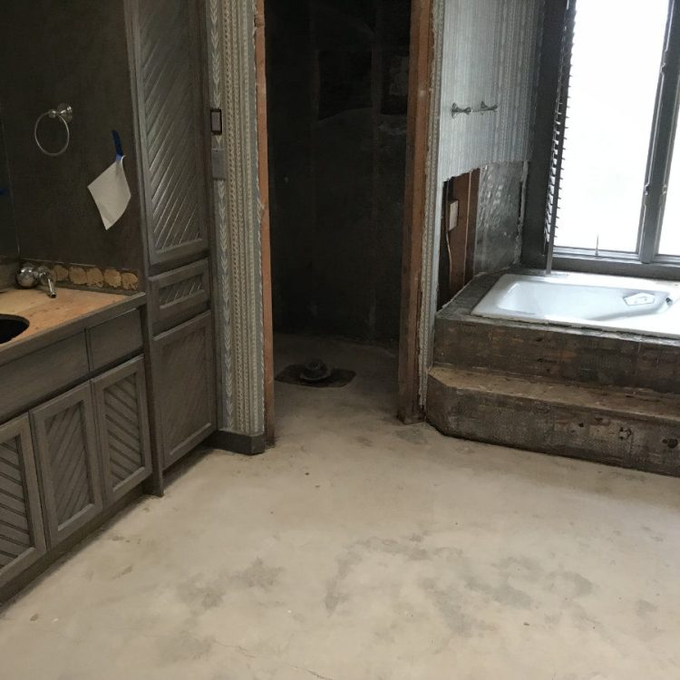 Pflugerville dustless floor removal sample 2